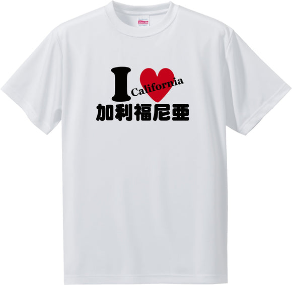 I LOVE US State T-Shirts with Kanji