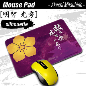 Akechi Mitsuhide [Mouse Pad] Sengoku Busho Shogun kamon daimyou