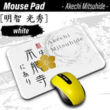 Akechi Mitsuhide [Mouse Pad] Sengoku Busho Shogun kamon daimyou