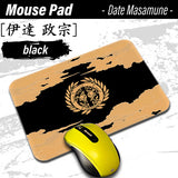 Date Masamune [Mouse Pad] Sengoku Busho Shogun kamon daimyou