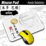 Honda Tadakatsu [Mouse Pad] Sengoku Busho Shogun kamon daimyou