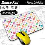 Honda Tadakatsu [Mouse Pad] Sengoku Busho Shogun kamon daimyou