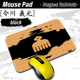 Imagawa Yoshimoto [Mouse Pad] Sengoku Busho Shogun kamon daimyou