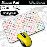 Ishida Mitsunari [Mouse Pad] Sengoku Busho Shogun kamon daimyou