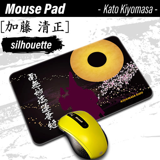 Kato Kiyomasa [Mouse Pad] Sengoku Busho Shogun kamon daimyou