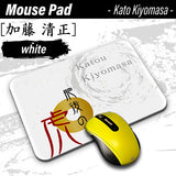 Kato Kiyomasa [Mouse Pad] Sengoku Busho Shogun kamon daimyou