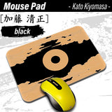 Kato Kiyomasa [Mouse Pad] Sengoku Busho Shogun kamon daimyou