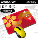 Maeda Keiji [Mouse Pad] Sengoku Busho Shogun kamon daimyou