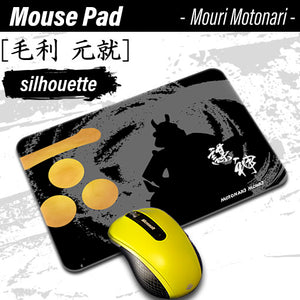 Mouri Motonari [Mouse Pad] Sengoku Busho Shogun kamon daimyou