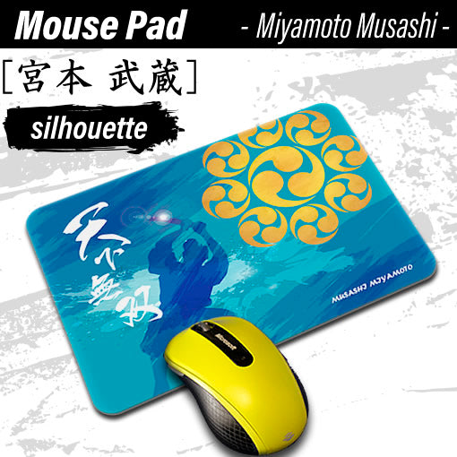 Miyamoto Musashi [Mouse Pad] Sengoku Busho Shogun kamon daimyou