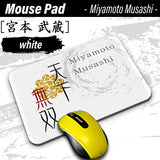 Miyamoto Musashi [Mouse Pad] Sengoku Busho Shogun kamon daimyou