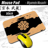 Miyamoto Musashi [Mouse Pad] Sengoku Busho Shogun kamon daimyou