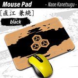 Naoe Kanetsugu [Mouse Pad] Sengoku Busho Shogun kamon daimyou