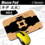 Ii Naomasa [Mouse Pad] Sengoku Busho Shogun kamon daimyou