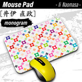 Ii Naomasa [Mouse Pad] Sengoku Busho Shogun kamon daimyou