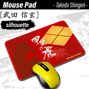 Takeda Shingen [Mouse Pad] Sengoku Busho Shogun kamon daimyou