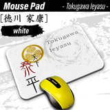 Tokugawa Ieyasu [Mouse Pad] Sengoku Busho Shogun kamon daimyou