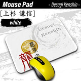 Uesugi Kenshin [Mouse Pad] Sengoku Busho Shogun kamon daimyou