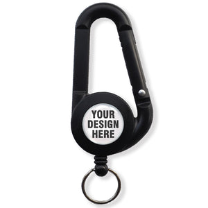 Web deco Reel keychain [single-sided carabiner]