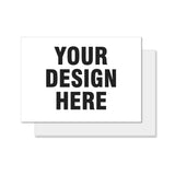 Web deco fan sign board [Only Sticker A4]